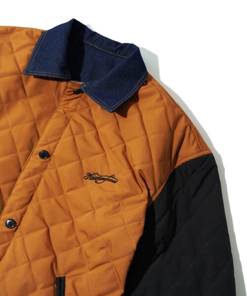 NineMicrophones(ナインマイクロフォンズ)の「REVERSIBLE DENIM JKT(ブルゾン・メンズ・ブラウン/オリーブ・X-LARGE/LARGE/MEDIUM)」の8枚目の写真
