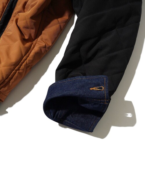 NineMicrophones(ナインマイクロフォンズ)の「REVERSIBLE DENIM JKT(ブルゾン・メンズ・ブラウン/オリーブ・X-LARGE/LARGE/MEDIUM)」の11枚目の写真