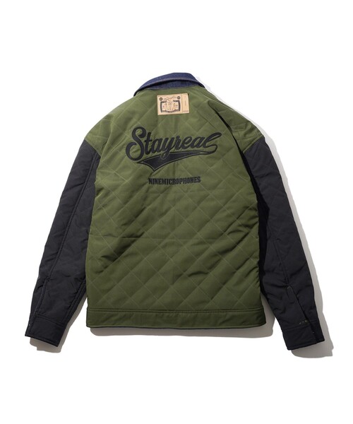 NineMicrophones(ナインマイクロフォンズ)の「REVERSIBLE DENIM JKT(ブルゾン・メンズ・ブラウン/オリーブ・X-LARGE/LARGE/MEDIUM)」の19枚目の写真