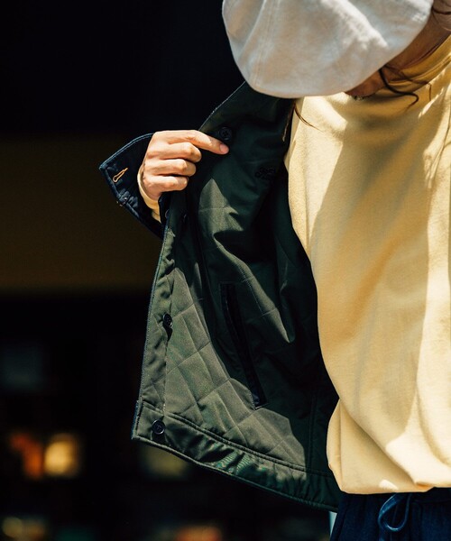NineMicrophones(ナインマイクロフォンズ)の「REVERSIBLE DENIM JKT(ブルゾン・メンズ・ブラウン/オリーブ・X-LARGE/LARGE/MEDIUM)」の22枚目の写真