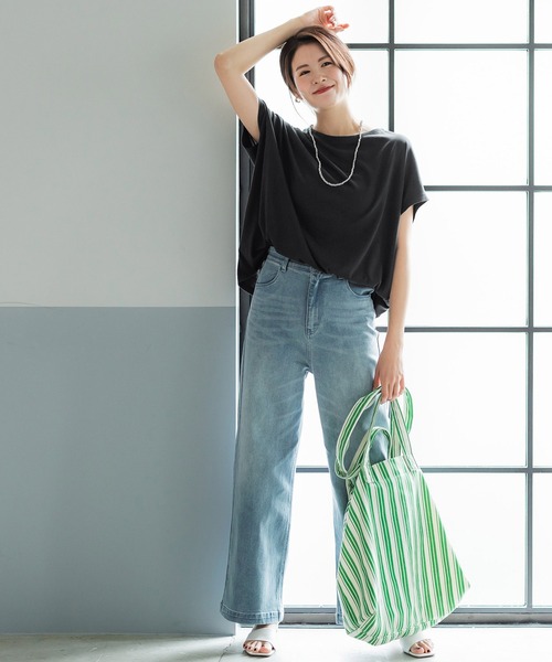 セール】台形カットプルオーバー（Tシャツ/カットソー）｜coca（coca