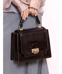 MERCURYDUO | アコーディオンスクエアバッグ(ハンドバッグ)