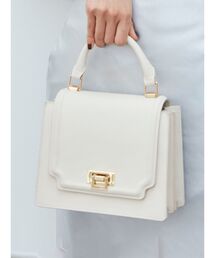 MERCURYDUO | アコーディオンスクエアバッグ(ハンドバッグ)