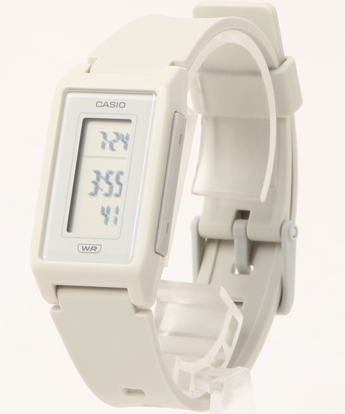 CASIO(カシオ)の「CASIO カシオ / デジタル クォーツ腕時計 日常生活防水 スクエアフェイス ラバーベルト /// LFシリーズ(デジタル腕時計・メンズ・グリーン/ホワイト/ブルー/ピンク/ブラック・FREE)」の6枚目の写真