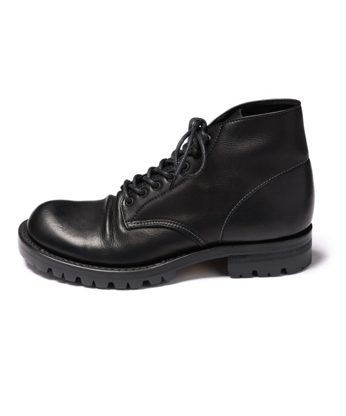 MR.OLIVE(ミスターオリーブ)の「WATER PROOF SHIRINK×VIBRAM SOLE/ SEVEN HOLE HUNTING BOOTS(ブーツ・メンズ・ブラック・7h/8h/9h/10h)」の3枚目の写真