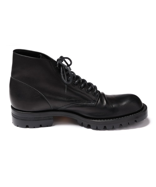 MR.OLIVE(ミスターオリーブ)の「WATER PROOF SHIRINK×VIBRAM SOLE/ SEVEN HOLE HUNTING BOOTS(ブーツ・メンズ・ブラック・7h/8h/9h/10h)」の4枚目の写真