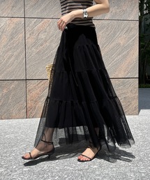 DouDou | メッシュティアードスカート(スカート)