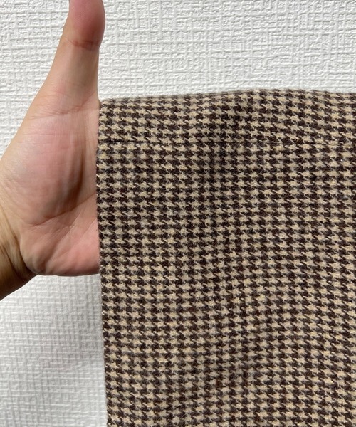 JUNOAH（ジュノア）の「千鳥チェックダブルテーラードジャケット（テーラードジャケット・レディース・チャコール/ブラウン・MEDIUM/LARGE/X-LARGE）」の14枚目の写真