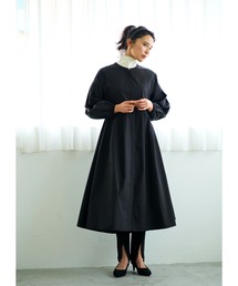 Emma Taylor | バンドカラーイレヘムシャツワンピース(シャツワンピース)