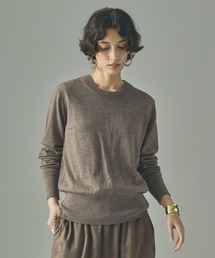 Curensology | Curensology(カレンソロジー)/ファインウールクルーニットプルオーバー(ニット/セーター)