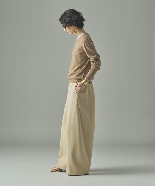 【新品】 Curensology ファインクルーニットプルオーバー ファインウールクルーニットプルオーバー | [公式]カレンソロジー