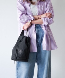 ASFVLT（アスファルト）の「ASFVLT (アスファルト) / 巾着2WAYバッグ DRAWSTRING SHOULDER BAG ドロストバッグ（ショルダーバッグ）」