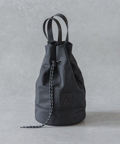 ASFVLT(アスファルト)の「ASFVLT (アスファルト) / 巾着2WAYバッグ DRAWSTRING SHOULDER BAG ドロストバッグ(ショルダーバッグ・レディース・ブラック/チャコールグレー/ベージュ・FREE)」の13枚目の写真