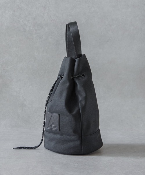 ASFVLT(アスファルト)の「ASFVLT (アスファルト) / 巾着2WAYバッグ DRAWSTRING SHOULDER BAG ドロストバッグ(ショルダーバッグ・レディース・ブラック/チャコールグレー/ベージュ・FREE)」の21枚目の写真