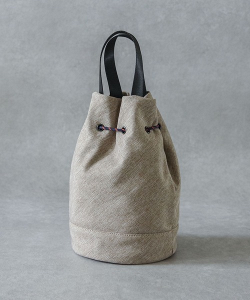ASFVLT(アスファルト)の「ASFVLT (アスファルト) / 巾着2WAYバッグ DRAWSTRING SHOULDER BAG ドロストバッグ(ショルダーバッグ・レディース・ブラック/チャコールグレー/ベージュ・FREE)」の22枚目の写真