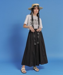 saloon | SALOON(サルーン)/シアーマキシフレアスカート(スカート)