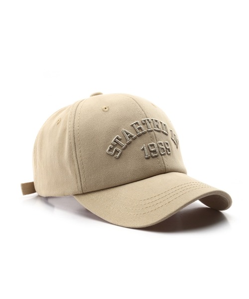 aimoha（アイモハ）の「コットン　キャップ（キャップ・レディース・ホワイト/ブラック/グリーン/ベージュ/グレー/ネイビー/ワインレッド・FREE）」の4枚目の写真