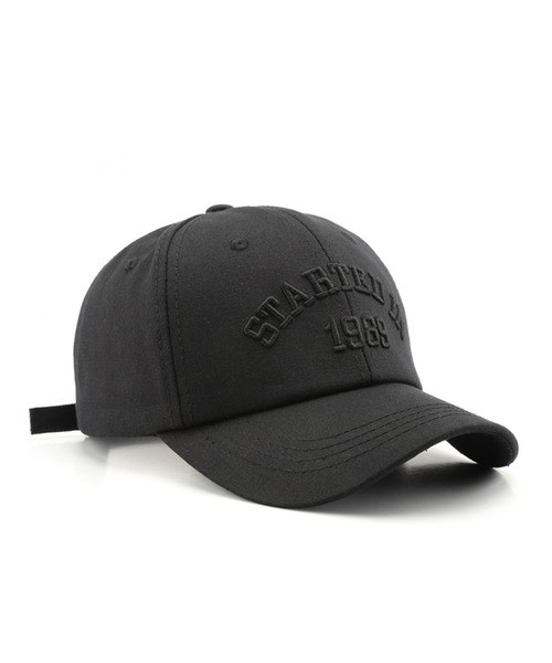 aimoha（アイモハ）の「コットン　キャップ（キャップ・レディース・ホワイト/ブラック/グリーン/ベージュ/グレー/ネイビー/ワインレッド・FREE）」の3枚目の写真