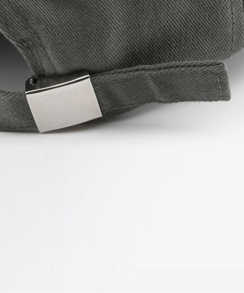 aimoha（アイモハ）の「コットン　キャップ（キャップ・レディース・ホワイト/ブラック/グリーン/ベージュ/グレー/ネイビー/ワインレッド・FREE）」の18枚目の写真