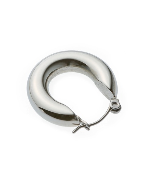 CENE（セネ）の「【CENE】セネ/シンプルフープピアス（ピアス（両耳用）・レディース・ゴールド/シルバー・FREE）」の14枚目の写真