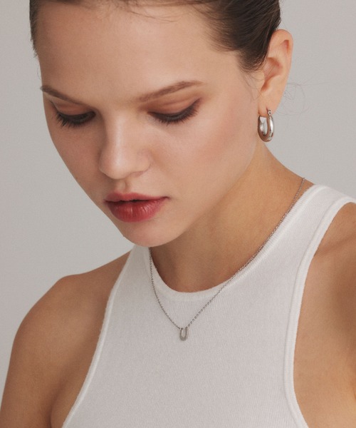 CENE（セネ）の「【CENE】セネ/シンプルフープピアス（ピアス（両耳用）・レディース・ゴールド/シルバー・FREE）」の20枚目の写真