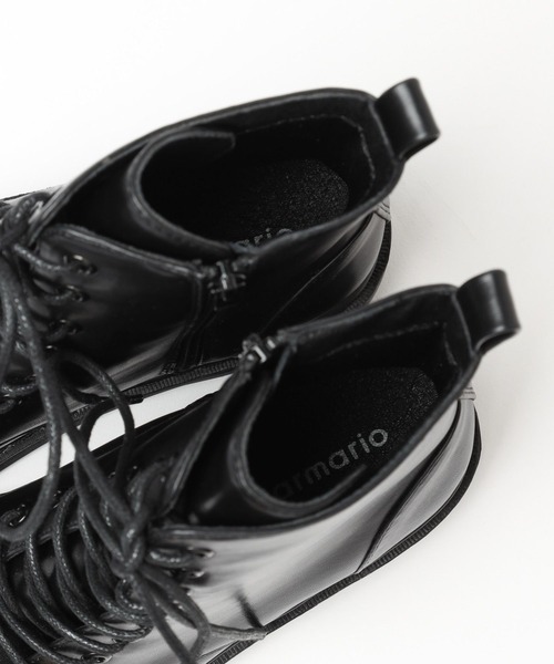 repipi armario（レピピ アルマリオ）の「レースアップブーツ（ブーツ・キッズ・アイボリー/ブラック/グレー・LARGE/MEDIUM/SMALL）」の15枚目の写真