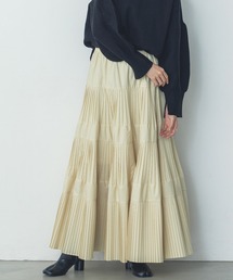 hunch（ハンチ）の「プリーツティアードスカート（スカート）」