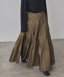 hunch（ハンチ）の「プリーツティアードスカート（スカート）」