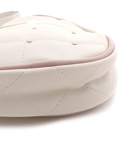 apres les cours（アプレレクール）の「キルトハートポシェット（ショルダーバッグ・キッズ・ブラック/アイボリー・FREE）」の14枚目の写真