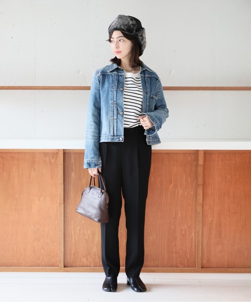 SETUP7（セットアップセブン）の「【SETUP7】パイロットキャップ フライトキャップ KNF039（キャップ・レディース・ネイビー/ブラウン/グレー/ブラック・FREE）」の8枚目の写真