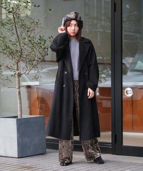 SETUP7（セットアップセブン）の「【SETUP7】パイロットキャップ フライトキャップ KNF039（キャップ・レディース・ネイビー/ブラウン/グレー/ブラック・FREE）」の13枚目の写真