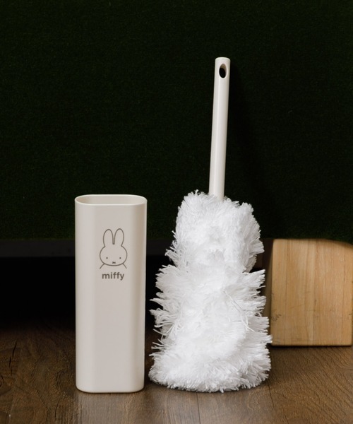 Paradise Picnic（パラダイスピクニック）の「【miffy】スリムハンディモップ（掃除グッズ・レディース・グレー/アイボリー・FREE）」の2枚目の写真
