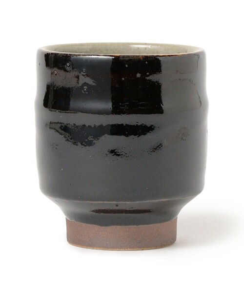 濱田窯 / 別注 益子焼 胴紐湯呑（グラス/マグカップ/タンブラー