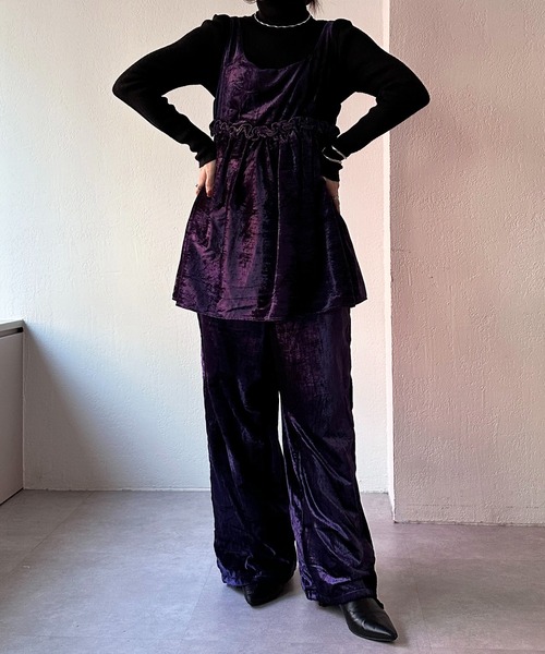 crinkle crinkle crinkle/オールインワン