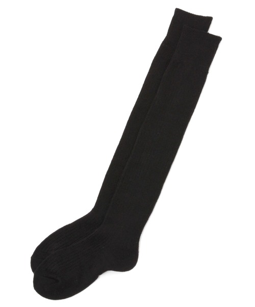 Heather(ヘザー)の「ボリュームリブSOX 990721(ソックス/靴下・レディース・ブラック/ホワイト・ONE SIZE)」の4枚目の写真