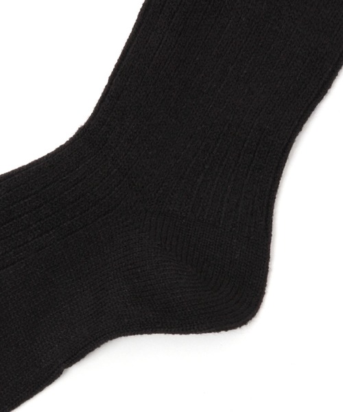 Heather(ヘザー)の「ボリュームリブSOX 990721(ソックス/靴下・レディース・ブラック/ホワイト・ONE SIZE)」の6枚目の写真