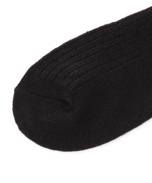 Heather(ヘザー)の「ボリュームリブSOX 990721(ソックス/靴下・レディース・ブラック/ホワイト・ONE SIZE)」の7枚目の写真