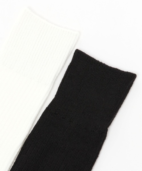 Heather(ヘザー)の「ボリュームリブSOX 990721(ソックス/靴下・レディース・ブラック/ホワイト・ONE SIZE)」の8枚目の写真