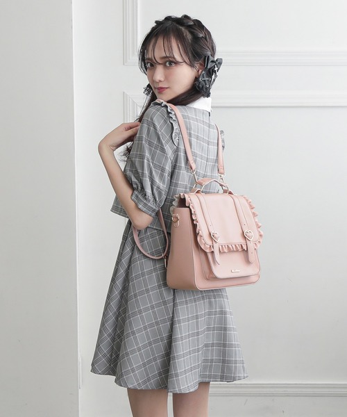 3way SecretDoor シークレットドア サッチェルバッグ アイボリー 3way SecretDoor シークレットドア サッチェルバッグ アイボリー