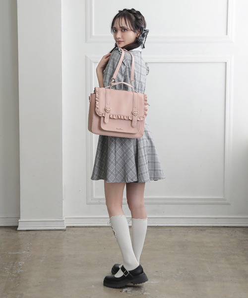 3way SecretDoor シークレットドア サッチェルバッグ アイボリー 3way SecretDoor シークレットドア サッチェルバッグ アイボリー