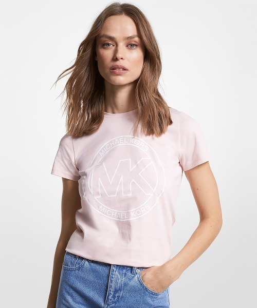 MICHAEL KORS（マイケルコース）の「サークルMK ロゴTシャツ（T