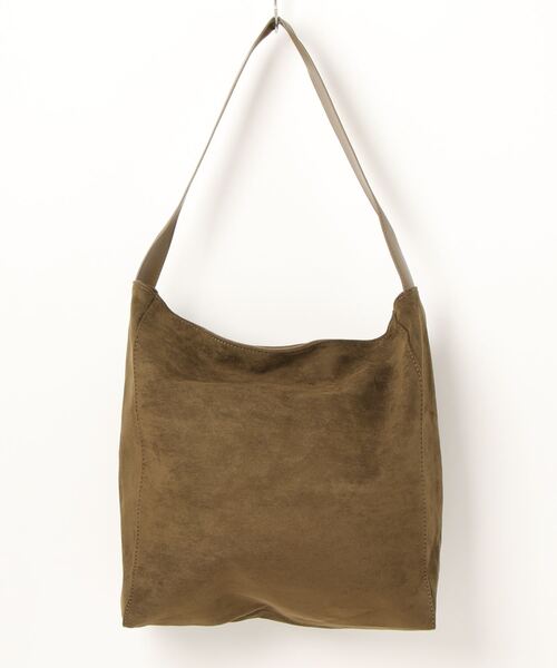 Q(キュー)の「ワンショルダートート(トートバッグ・レディース・キャメル/ブラック/オリーブ・ONE SIZE)」の5枚目の写真