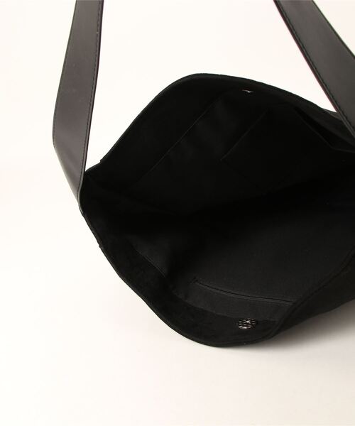 Q(キュー)の「ワンショルダートート(トートバッグ・レディース・キャメル/ブラック/オリーブ・ONE SIZE)」の9枚目の写真