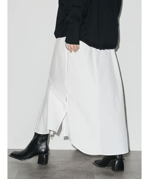 UN3D.(アンスリード)の「ワイドスクエアショートブーツ(ブーツ・レディース・ブラック/シルバー・36/38/37)」の20枚目の写真