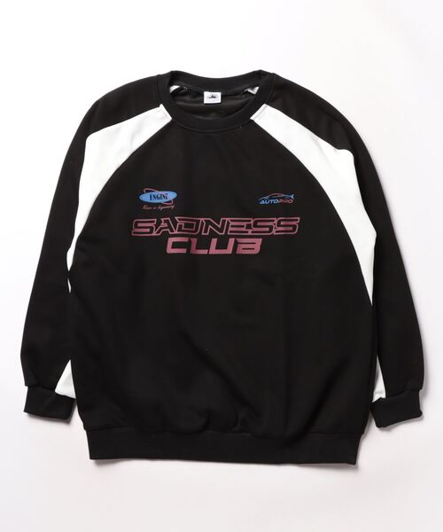 aimoha（アイモハ）の「aimoha outdoor ライン切り替えクルーネックスウェット（スウェット・レディース・ライトグレー/ブラック/チョコ・LARGE/MEDIUM）」の21枚目の写真