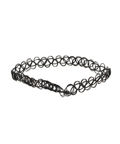 WEGO（ウィゴー）の「WEGO/タトゥーチョーカーセット（ネックレス・レディース・ブラック/その他1/ホワイト・FREE）」の7枚目の写真