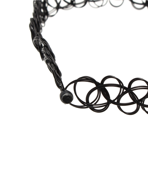 WEGO（ウィゴー）の「WEGO/タトゥーチョーカーセット（ネックレス・レディース・ブラック/その他1/ホワイト・FREE）」の9枚目の写真