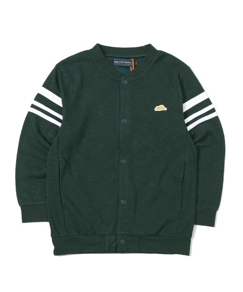 KRIFF MAYER Kid's Collection（クリフメイヤーキッズコレクション）の「チェルシーJK（カーディガン/ボレロ・キッズ・グレー/グリーン/ネイビー/キャメル・170/140/120/130/150/160）」の2枚目の写真