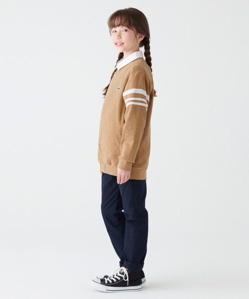 KRIFF MAYER Kid's Collection（クリフメイヤーキッズコレクション）の「チェルシーJK（カーディガン/ボレロ・キッズ・グレー/グリーン/ネイビー/キャメル・170/140/120/130/150/160）」の19枚目の写真