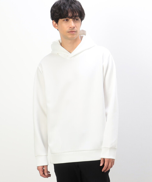 COMME CA ISM(コムサイズム)の「ファンクショナルジャージ パーカ(Tシャツ/カットソー・メンズ・ホワイト/ブルー/グリーン/チャコール・MEDIUM/LARGE)」の2枚目の写真